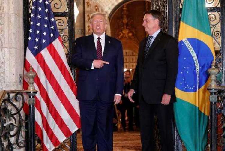 Demos primeiro passo para acordo de livre comércio com EUA, diz Bolsonaro