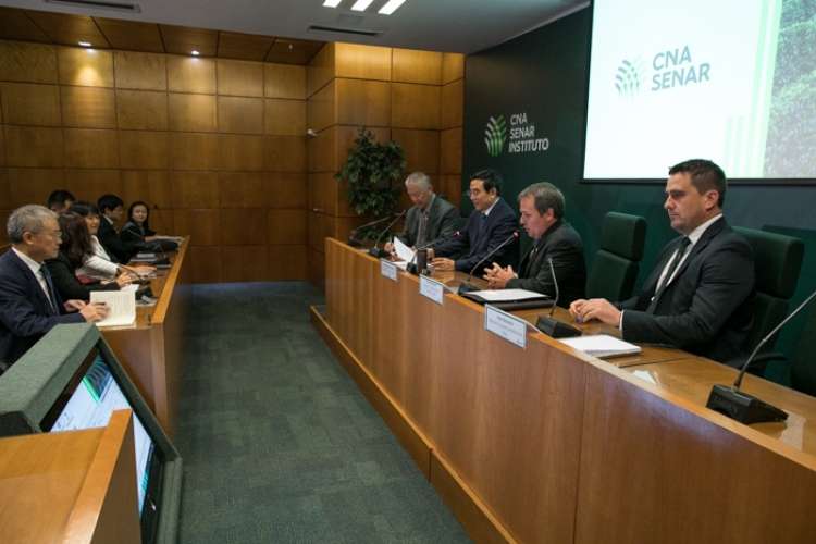 Delegação chinesa veio conhecer potencial agropecuário brasileiro
