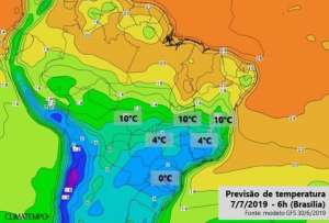 Frio previsto para esta semana deve ser o mais intenso do ano